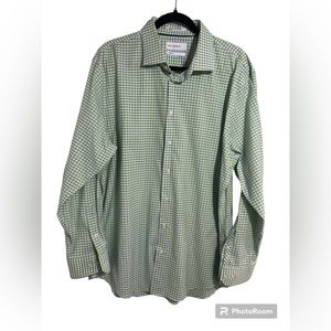 Calibrate Mens Plaid Button Down Shirt